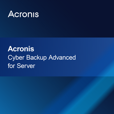 Acronis Cyber Backup Advanced Virtuell Vert