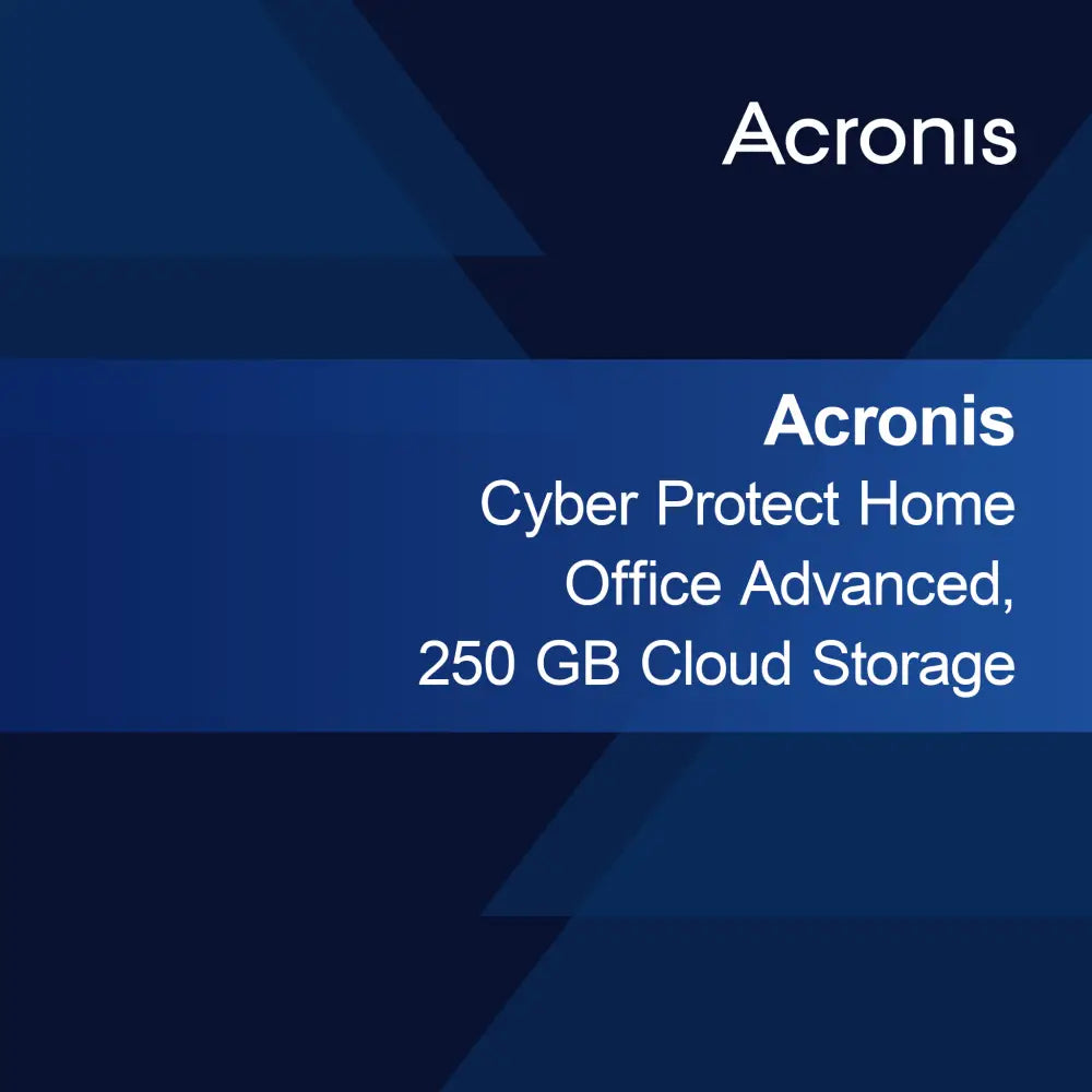 Acronis Cyber Protect Home Office Advanced, 250 GB skylagring