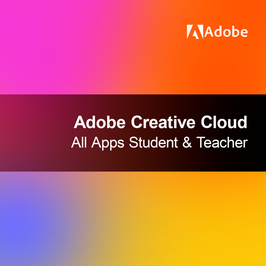 Adobe Creative Cloud Alle apper Student & lærer