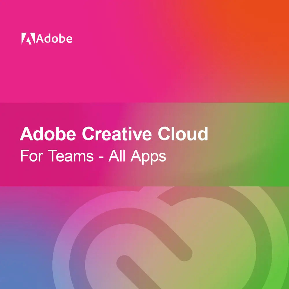 Adobe Creative Cloud for Teams Alle Apper