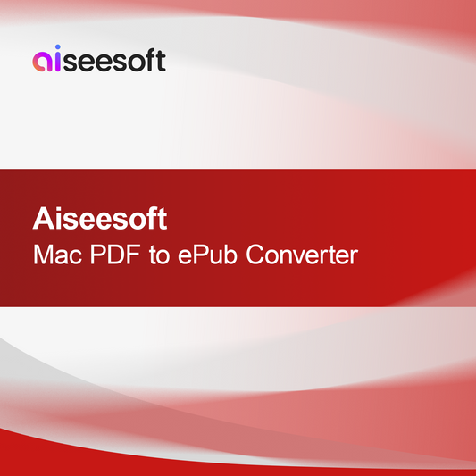 Aiseesoft Mac PDF til ePub-konverterer