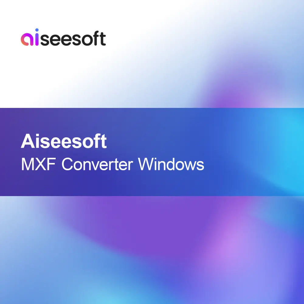 Aiseesoft MXF-konverterer