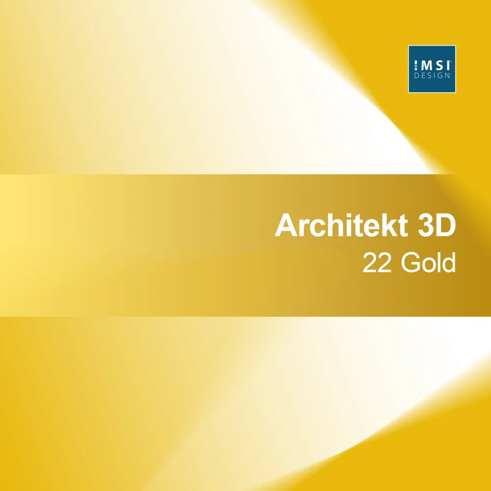 Arkitekt 3D 22 Gull