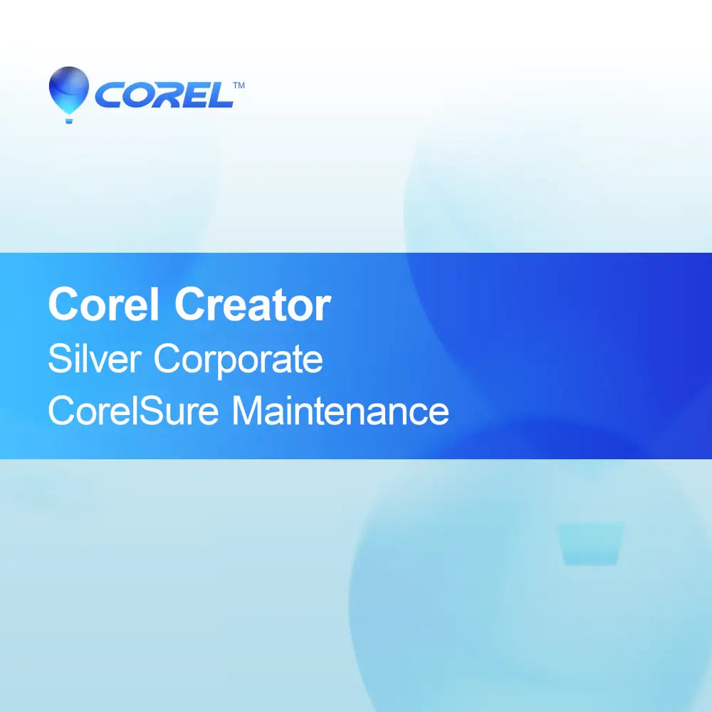 Corel Creator Silver Corporate CorelSure Vedlikehold