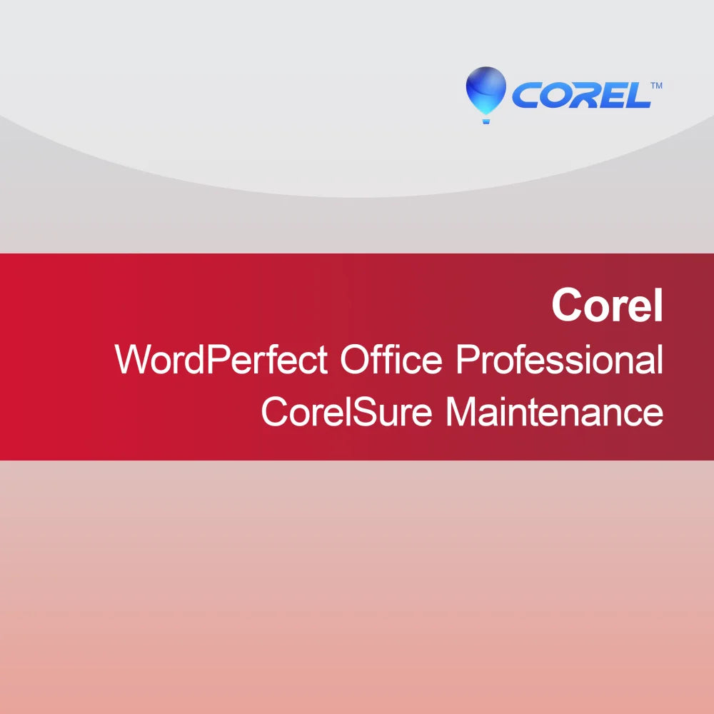 Corel WordPerfect Office Professional CorelSure Vedlikehold