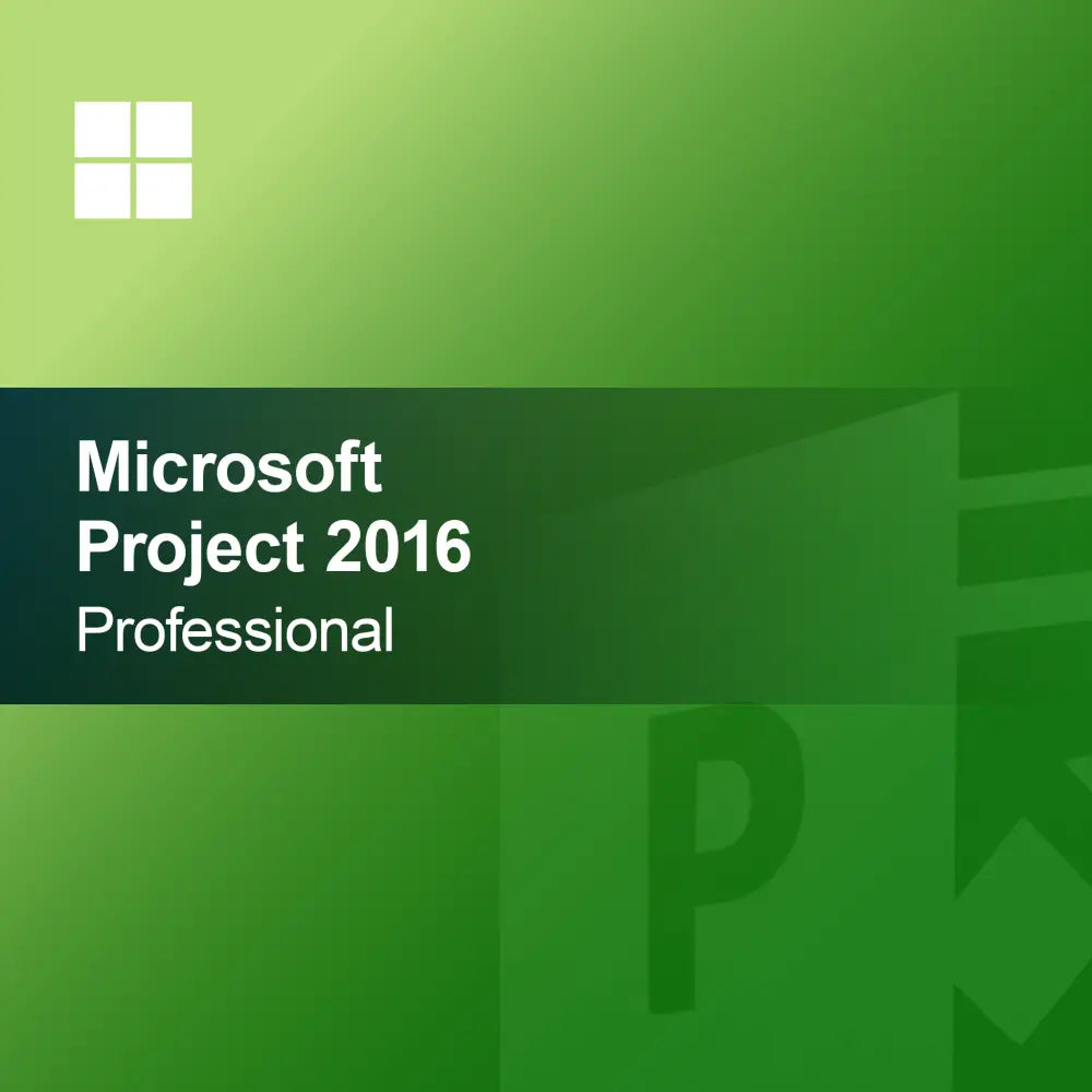 Microsoft Project 2016 Profesjonell