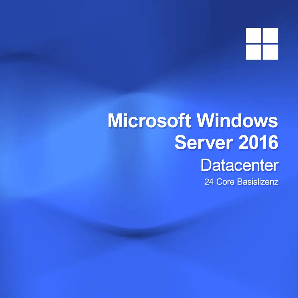 Microsoft Windows Server 2016 Datacenter 24 Core Basislisens