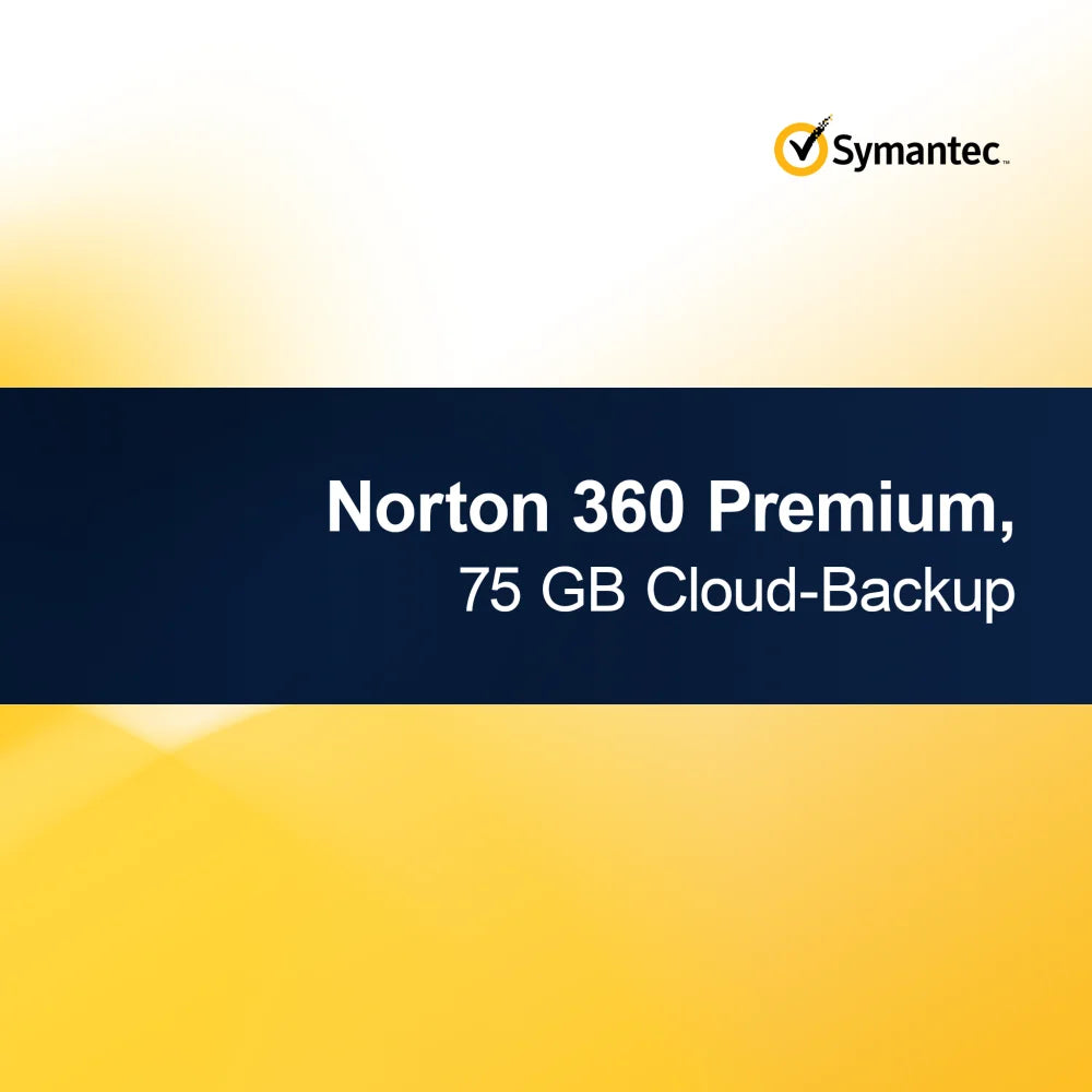 Norton 360 Premium, 75 GB sky-sikkerhetskopiering