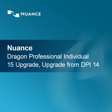 Nuance Dragon Professional Individual 15 Upgrade, Upgrade from DPI 14