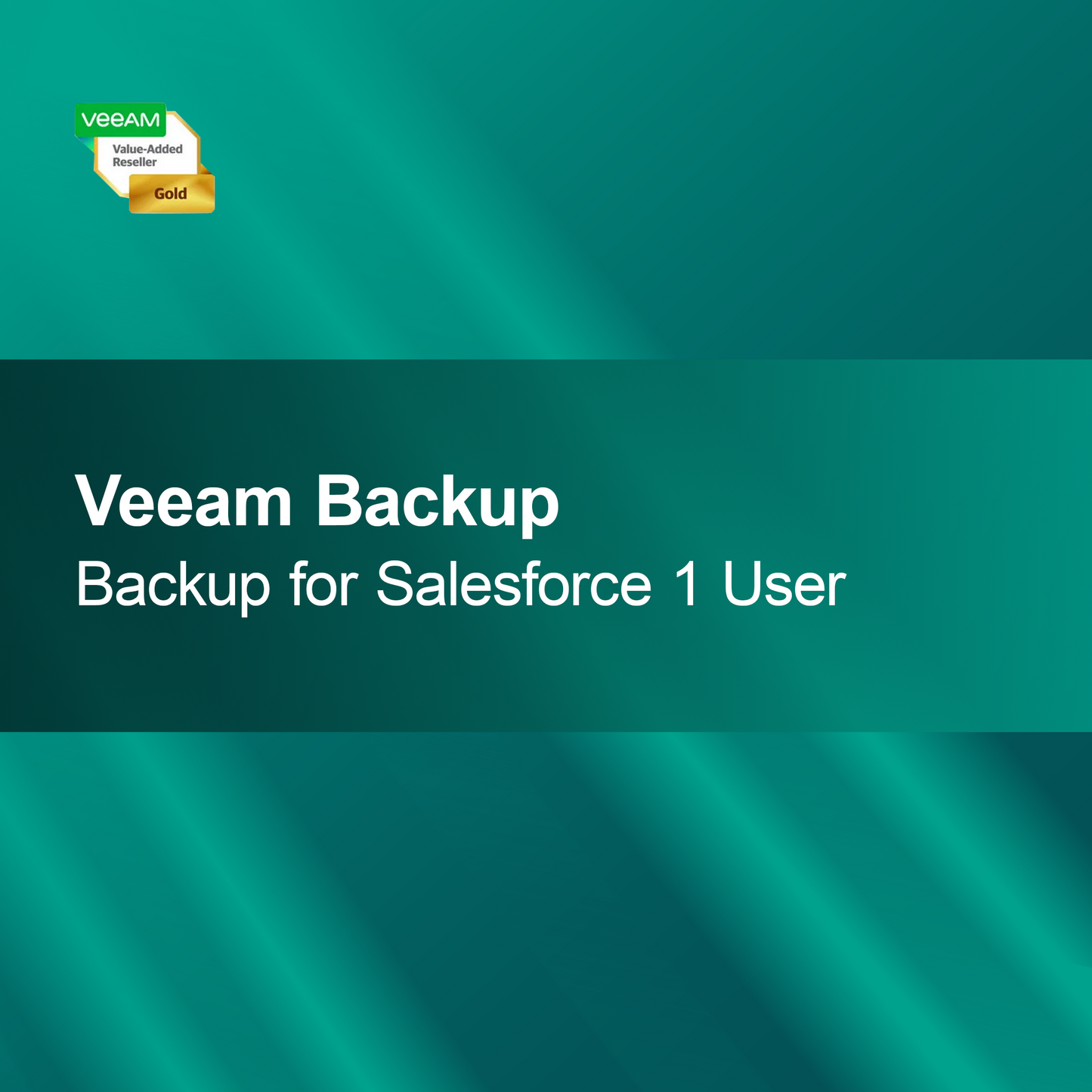 Veeam Backup for Salesforce 1 bruker