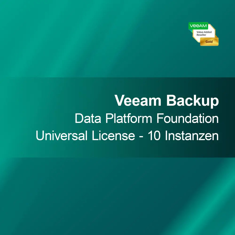 Veeam Data Platform Foundation Universal-lisens - 10 instanser