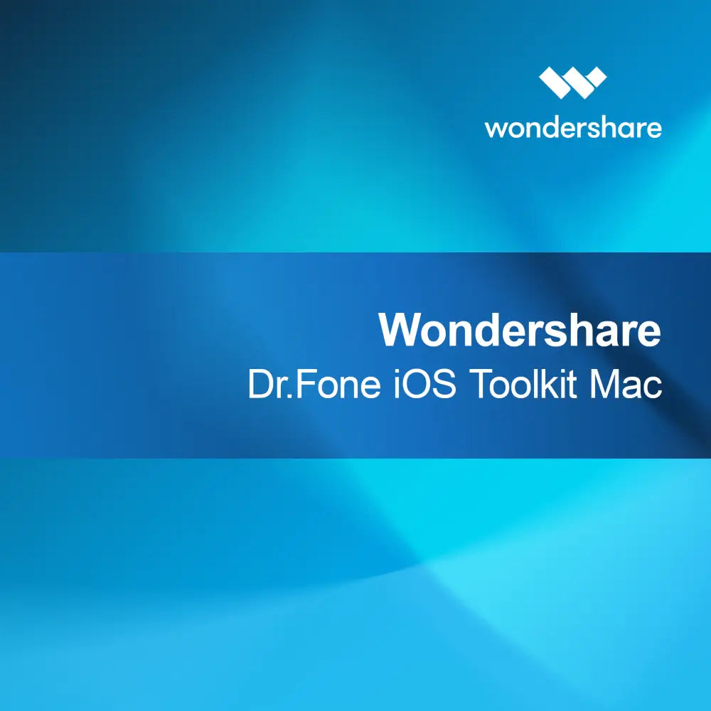 Wondershare Dr.Fone iOS-verktøykasse Mac