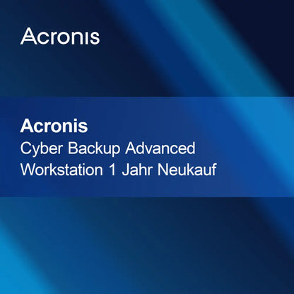 Acronis Cyber Backup Avansert Arbeidsstasjon