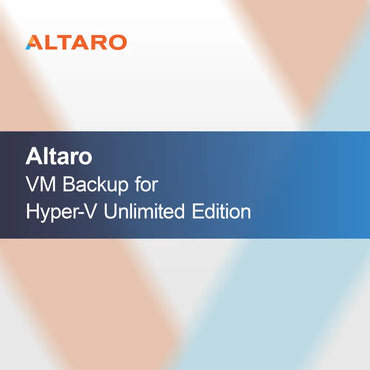 Altaro VM Backup for Hyper-V Ubegrenset utgave