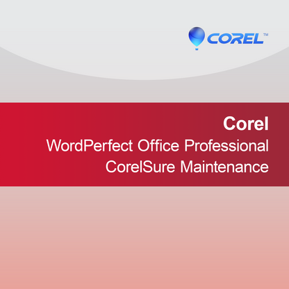 Corel WordPerfect Office Professional CorelSure Vedlikehold