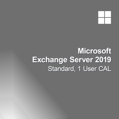 Microsoft Exchange Server 2019 Standard, 1 bruker CAL