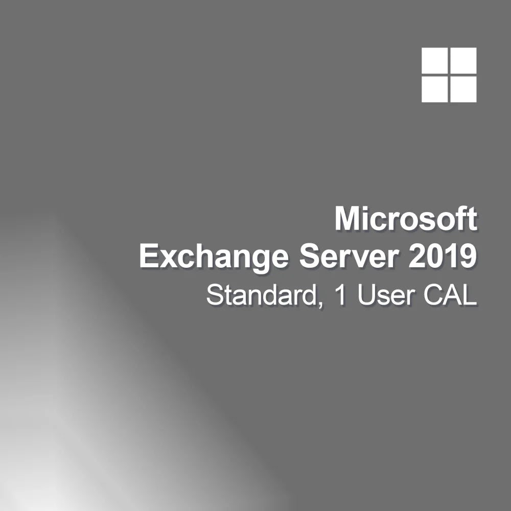 Microsoft Exchange Server 2019 Standard, 1 bruker CAL