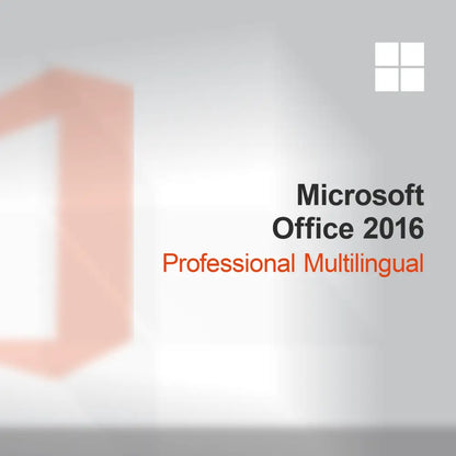 Microsoft Office 2016 Professional flerspråklig