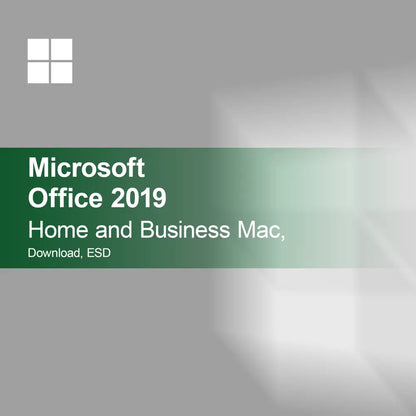 Microsoft Office 2019 Home and Business Mac, Nedlasting, ESD