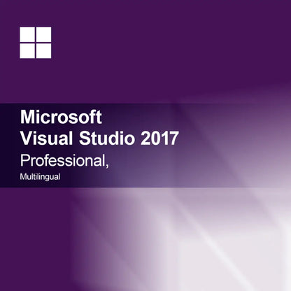 Microsoft Visual Studio 2017 Professional, flerspråklig