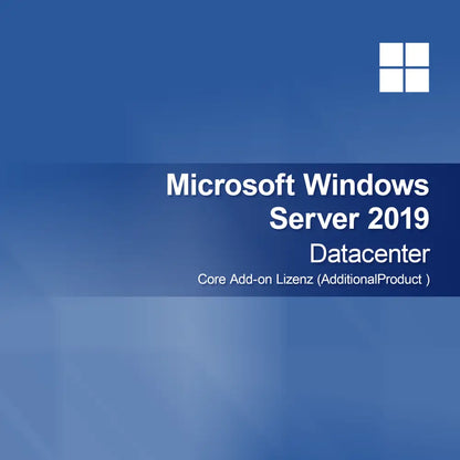 Microsoft Windows Server 2019 Datacenter - Core tilleggslisens (AdditionalProduct )