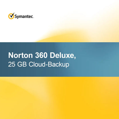 Norton 360 Deluxe, 25 GB sky-sikkerhetskopi