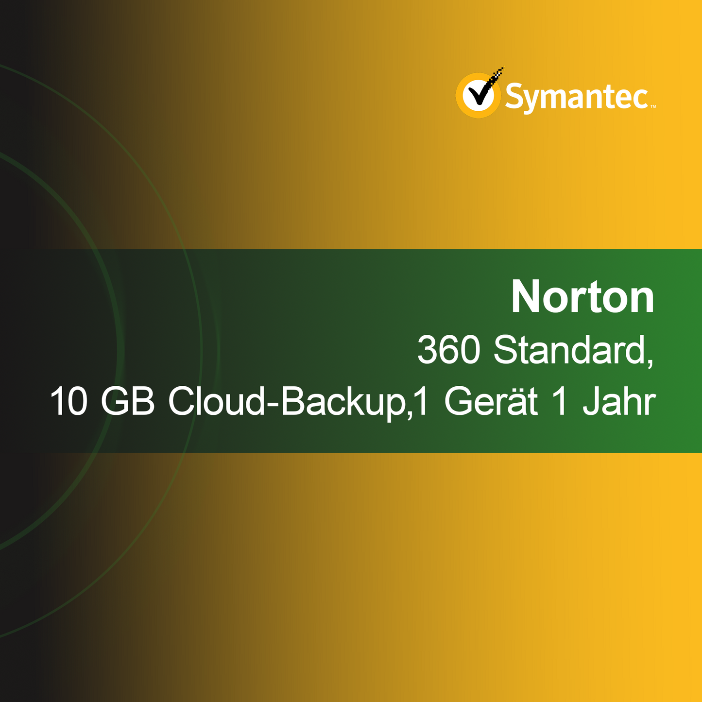 Norton 360 Standard, 10 GB sky-sikkerhetskopi, 1 enhet 1 år