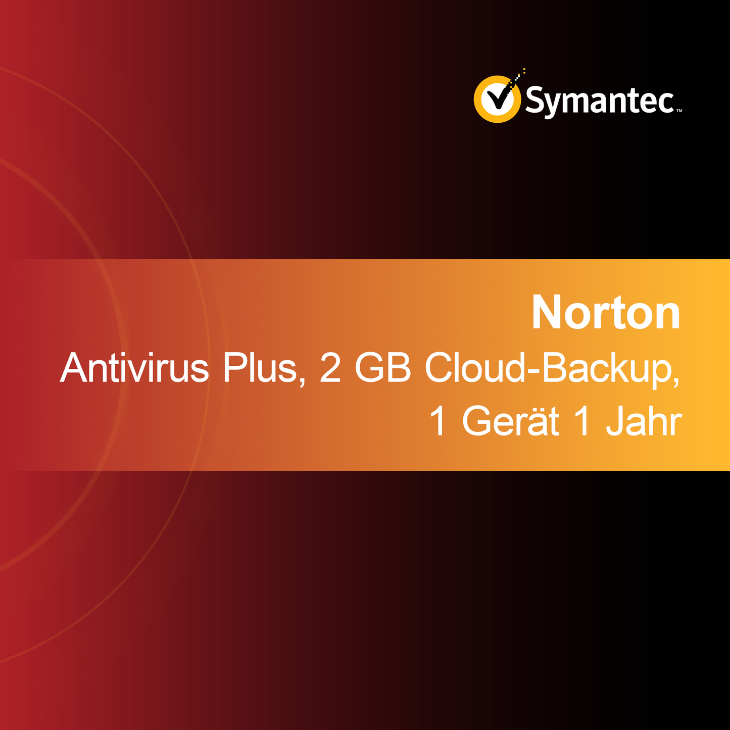 Norton Antivirus Plus, 2 GB sky-sikkerhetskopi, 1 enhet 1 år