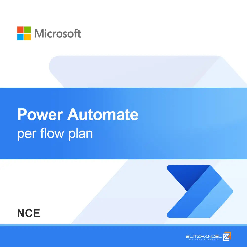 Power Automate per flow plan (NCE)