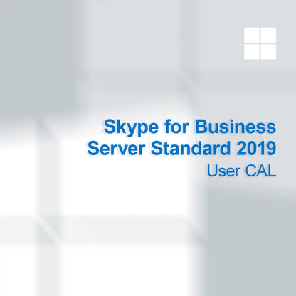Skype for Business Server Standard 2019 Bruker CAL