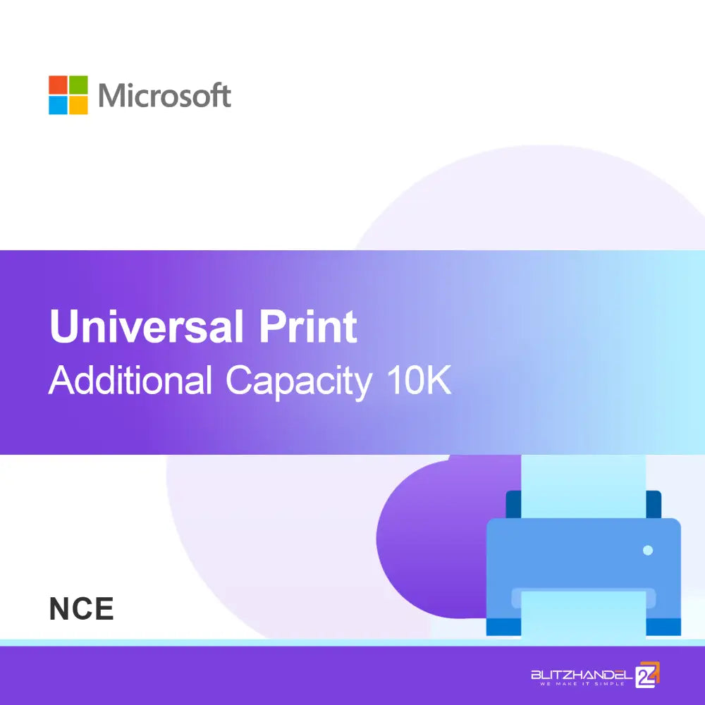 Universal Print Ekstra Kapasitet 10K (NCE)