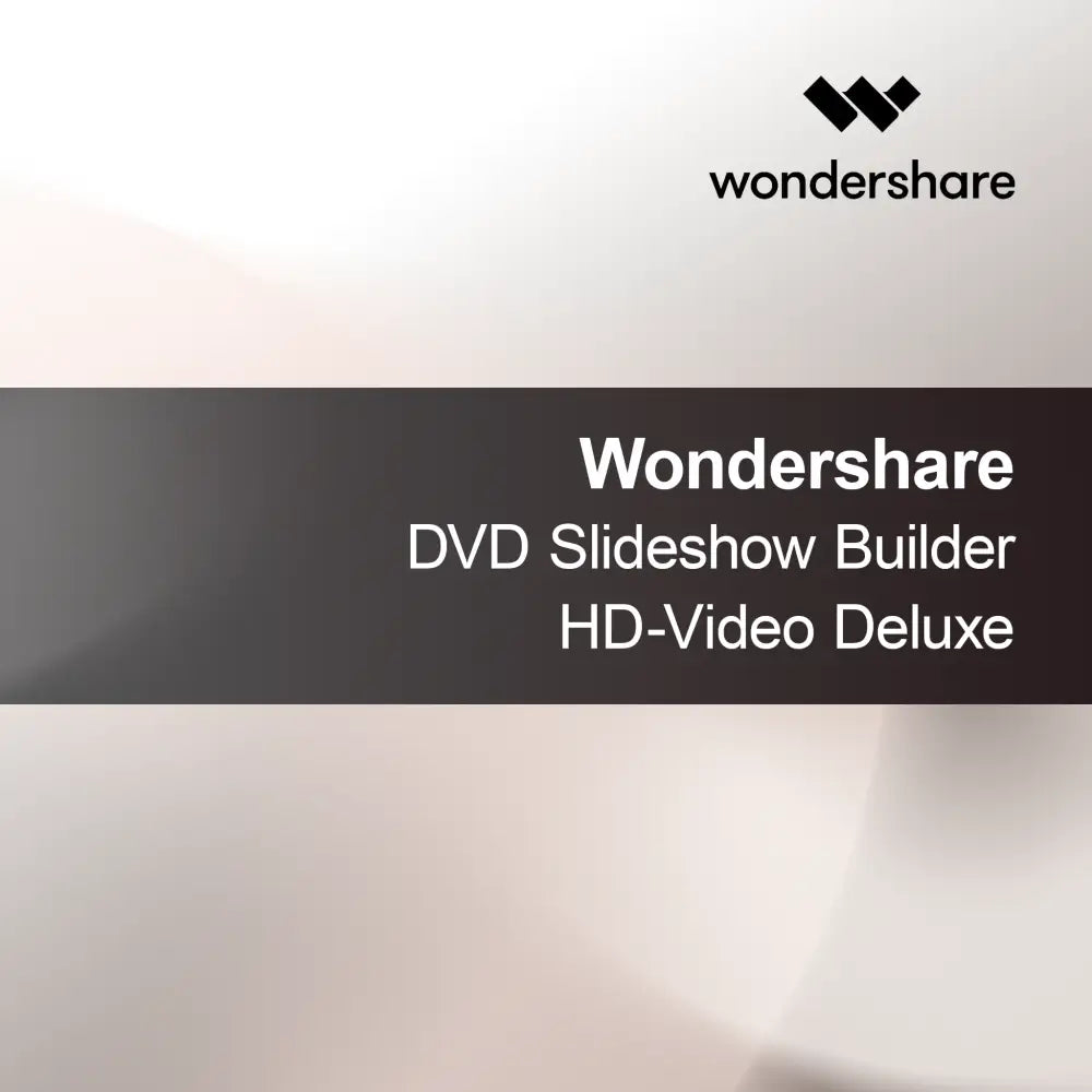 Wondershare DVD Lysbildefremviser Builder HD-Video Deluxe