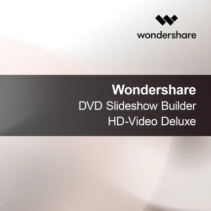 Wondershare DVD Lysbildefremviser Builder HD-Video Deluxe