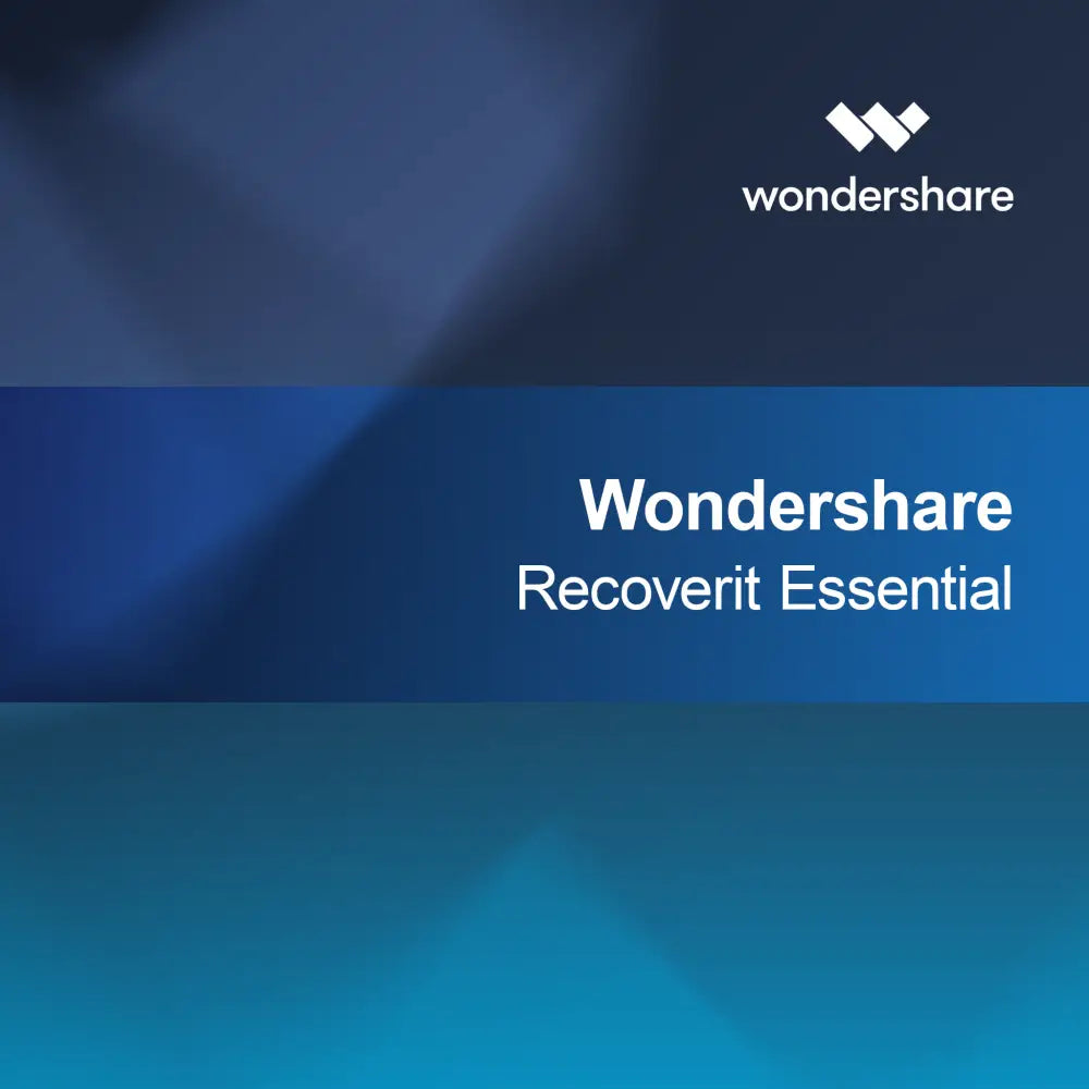 Wondershare Recoverit Essensiell
